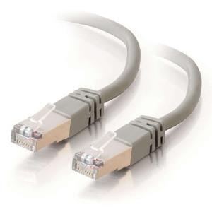 Patch cable - Cat 5e - SF/UTP - Snagless - 15cm - Ivory