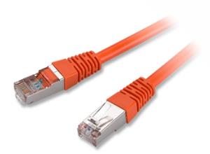 Patch cable - CAT6a - S/FTP - Snagless - 1m - Orange