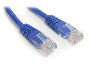 Patch cable - Cat 5e - U/UTP - Snagless - 1m - Blue