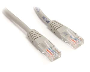 Patch cable - Cat 5e - U/UTP - Snagless - 2m - Ivory