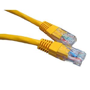 Patch Cable Category 6 - 0.3m Yellow - Utp Snagless
