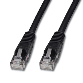 Patch Cable Category 6 - 30m Black -  Utp Snagless