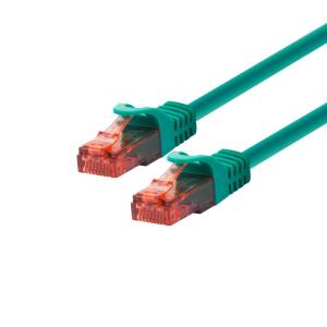 Patch cable - CAT6 - U/UTP - Snagless - 1.5m - Green