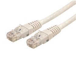 Patch cable - CAT6 - U/UTP - Snagless - 30m - Ivory