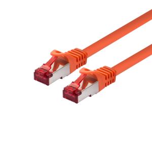 Patch cable - CAT6 - S/FTP PIMF - Snagless - 50cm - Orange