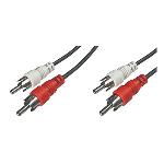 Audio Cable 2x Cinch M To 2x Cinch M 5m