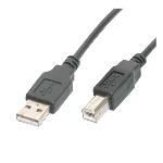 USB Cable USBa To USB B 1.8m USB 1.1 & 2.0 - Black