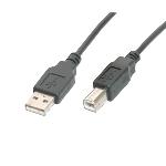USB Cable USBa To USB B 3m USB 1.1 & 2.0 - Black