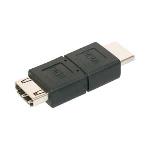 Hdmi Type A(19p) Male/female Adapter