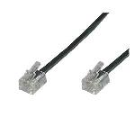 Modular Cable Rj11/rj11 10m - Black