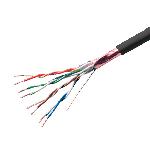CAT6 100m Stranded Shielded Cable - Black