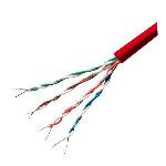 CAT6a 100m Stranded Unshielded - Lsoh/awg24/copper - Red