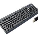 Standard Keyboard Us Layout USB - Black - Qwerty