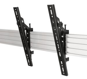 Flat Screen Interface Arms W/tilt (pair), Black Vesa 400