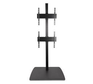 System X Floor Stand Black Dual Stack