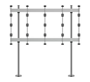 System X - Bolt-down Stand For Infiled W
