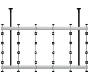 System X - Ceiling Mount For Infiled Wp