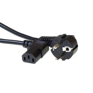 230v Connection Cable Schuko Male (angled) - C13 (angled)