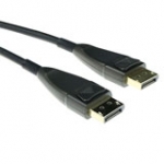 DisplayPort Hybrid Fiber/copper Cable Dp Male To Dp Male - 15m