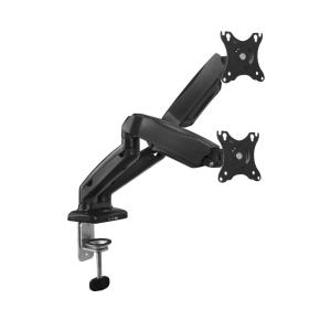 Monitor Desk Mount With Gas Spring 2 Screens Up To 32in Vesa