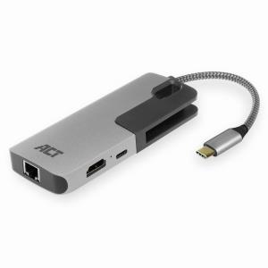 Docking USB-C to HDMI / Gigabit Ethernet/ 3 x USB-A / PD Pass-through - Meter