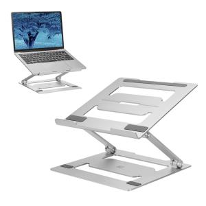 Foldable Laptop Stand Aluminium Stepless Height Adjustable