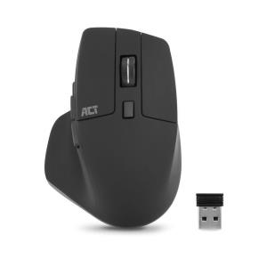 Wireless multi-connect mouse Bluetooth or USB-A receiver, 2400 DPI with silent click