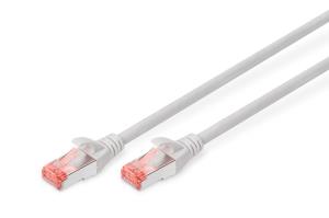 Patch cable - CAT6 - S/FTP - Snagless - Cu - 7m - grey