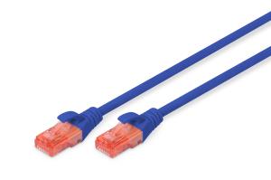 Professional Patch cable - CAT6 - U/UTP - Snagless - 1m - Blue