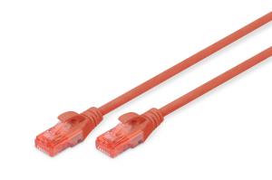 Professional Patch cable - CAT6 - U/UTP - Snagless - 1m - Red