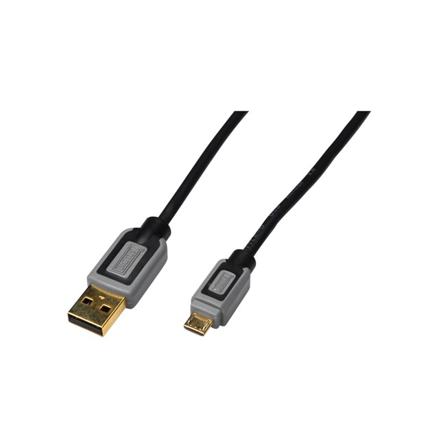 USB Cable USB A To Mini/micro USB B 3m - Black