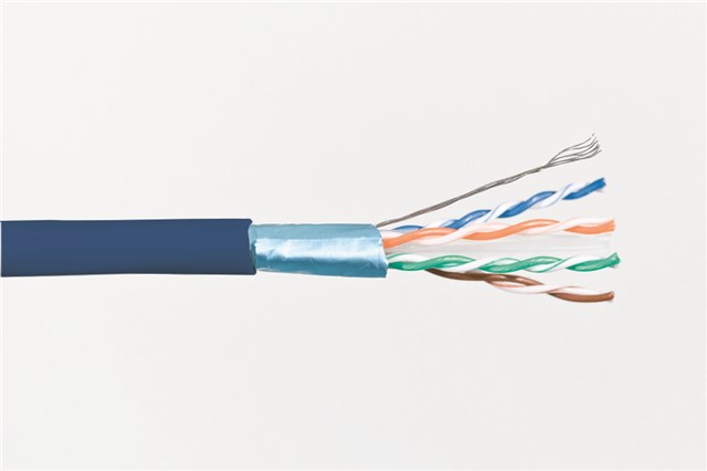CAT6 305m Stranded Shielded Cable - Blue
