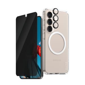 CARE by PanzerGlass Flagship 3-in-1 Privacy Bundle Samsung S25