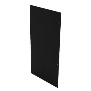 Side Panel - Horizontally Split - 1200mm - 52u  - Black