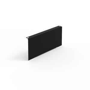 Roof Divider Panels - End Cover - 700mm X 100mm - Black