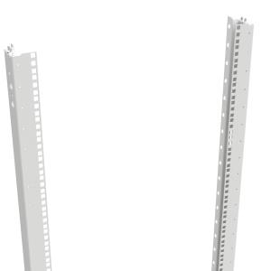 Vertical Mounting Rail 23in -  Airtight - 38u - White