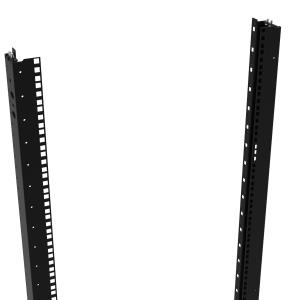 Vertical Mounting Rail 23in -  Airtight - 42u - Black