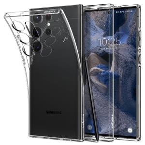 Liquid Crystal Backcover Samsung Galaxy S23 Ultra - Transparant