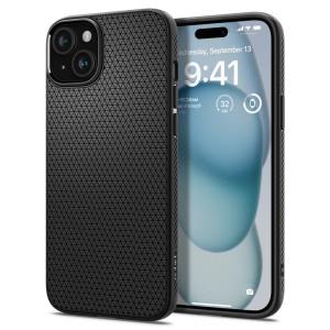 iPhone 15 Case 6.1IN (2023) Liquid Air Matte Black