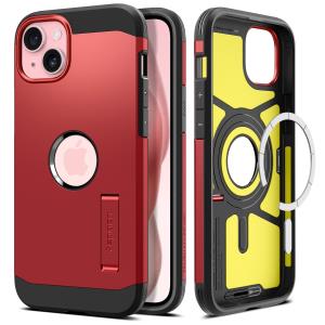iPhone 15 6.1in Case Tough Armor MagFit Red
