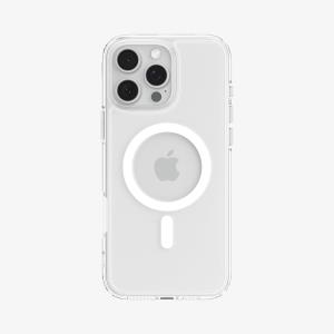 iPhone 16 Pro Max Crystal Hybrid Magfit White