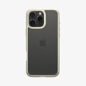 iPhone 16 Pro Max Crystal Hybrid Mute Beige