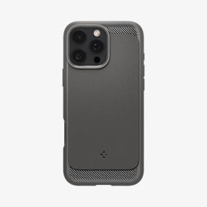 iPhone 16 Pro Max CaseRugged Armor MagFit Gray