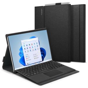 Surface Pro 10/9/8 Stand Folio Case With Pen Holder - Black