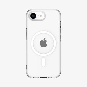 iPhone 16e Liquid Crystal MagFit Case Clear White
