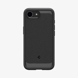 iPhone 16e Rugged Armor MagFit Case Matte Black