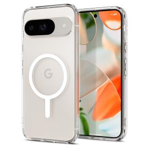 Google Pixel 6.3in Pro (2024) Ultra Hybrid Onetap Metal Ring Magfit White