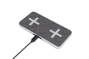 Charging Pad Magic Xw205 Qi Wireless Dual Qi Fast Charging Grey / White