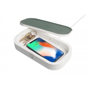 Wireless Charger 15w And Uv Disinfectant Box White Green