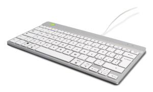 Ergonomic Kb Comp Qwerty(it) Wired White